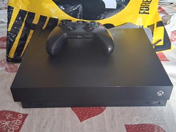 xbox one x,1 t di memoria e 1 gioco