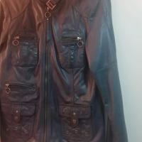 giacca in vera pelle