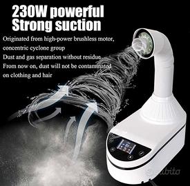 Aspiratore unghie con fresa incorporata