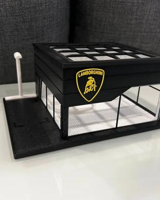 Diorama Garage Showroom Lamborghini Scalato 1/64