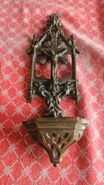 acquasantiera in ottone