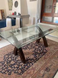 Tavolo in cristallo Semeraro