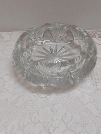 Posacenere in cristallo pesante Grande circa cm 20