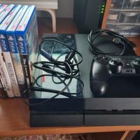 Playstation 4 500 GB SSD + Giochi Firmware 10.01