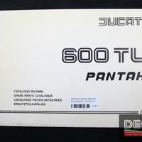 catalogo ricambi ufficiale Ducati 600 TL PANTAH