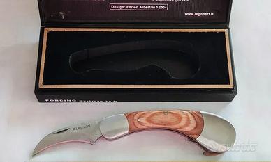 Coltello Funghi Legnoart Porcino NUOVO con Scatola