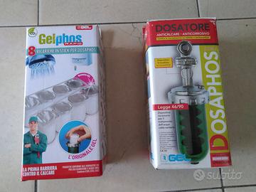 Dosatore Gelphos con ricariche anticalcare