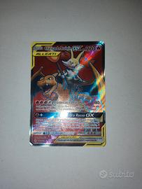 Carta Pokémon Charizard e Braixen GX