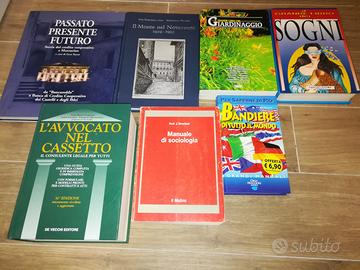 Libri N°7 Vario Genere tutti da scoprire e leggere