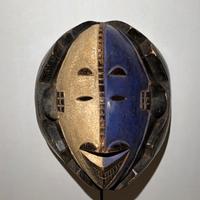 Maschera africana rara antica Igbo  - Nigeria