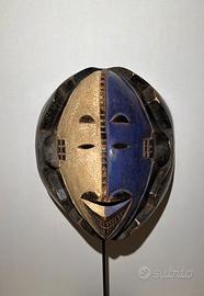 Maschera africana rara antica Igbo  - Nigeria