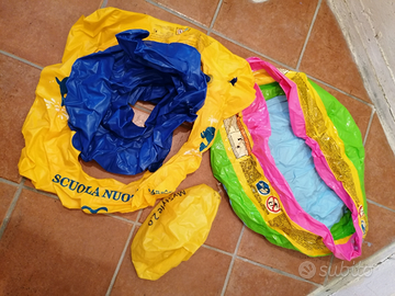 Anello mare con mutandina, piscinetta, palla