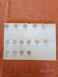  moneteda 10 lire è 5 lire