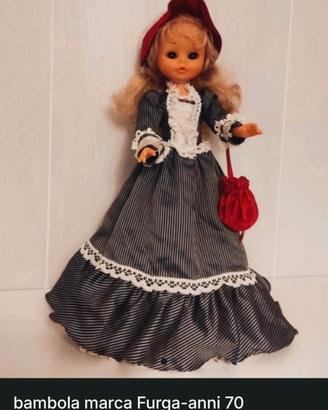 bambola marca Furga-anni 70