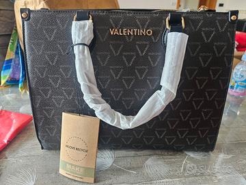 Valentino bag lady re donna originale nero nuova
