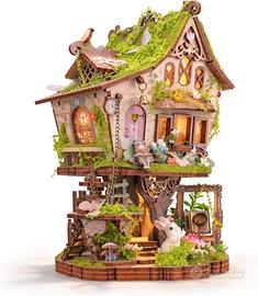 Puzzle Rowan’s Treehouse Kit, Puzzle Miniatura Cas