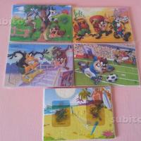 Puzzle - Looney Tunes Action - sorpresine kinder