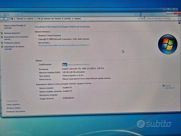 Pc fanless compatto con porte seriali