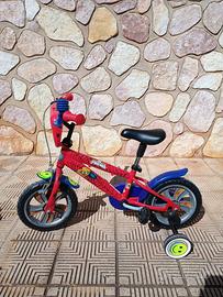 Bici bimbo Eden Bikes Spider-Man con rotelle