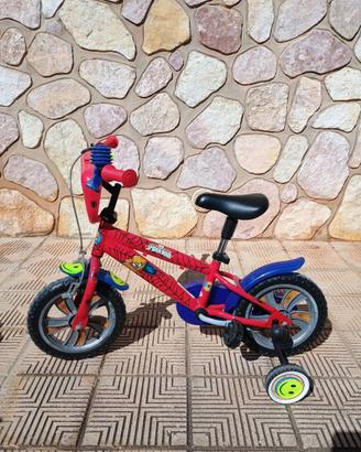 Bici bimbo Eden Bikes Spider-Man con rotelle
