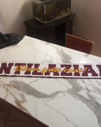 sciarpa ultra Roma 