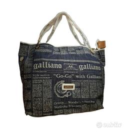 Borsa John galliano nuova con ologramma