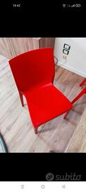 Sedie rosse