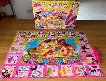 Maxi puzzle gioco elettronico Winx Clementoni