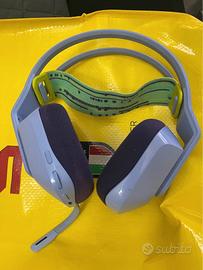 Logitech G733 LIGHTSPEED cuffie wireless viola