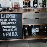 Mobile consolle stile industrial