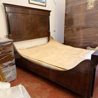 Antico letto stile Impero matrimoniale 1800