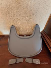 vassoio stokke+ barra anteriore+clip grigie 