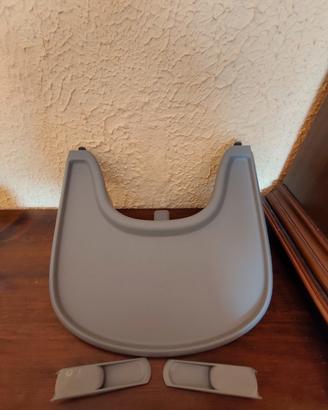 vassoio stokke+ barra anteriore+clip grigie 