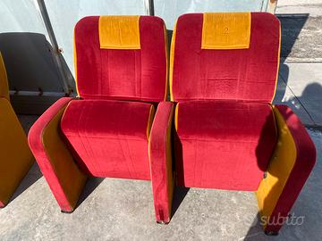 poltrone cinema vintage