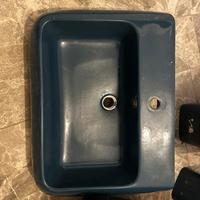 Set Sanitari blu notte vintage