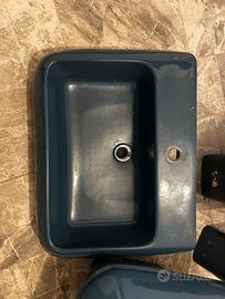 Set Sanitari blu notte vintage