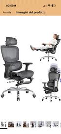 Sedia Ergonomica da ufficio gaming