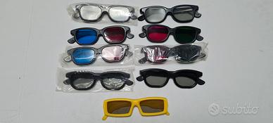 🎬 9 PAIA DI OCCHIALI 3D 🎬