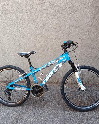 BICICLETTA AMMORTIZZATA IN ALLUMINIO 24 POLLICI 