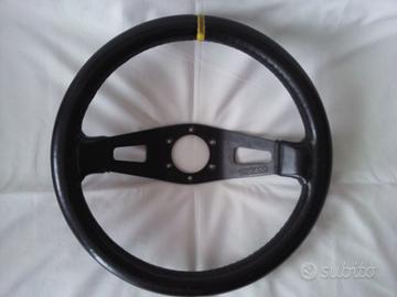 Volante Due Razze Calice Abarth Pelle Sparco Usato