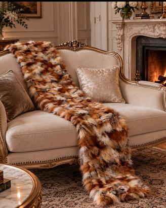 Wow!  tappeto/ plaid di volpe rossa