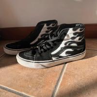 Scarpe vans flame