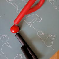 attrezzo ginnico gambe