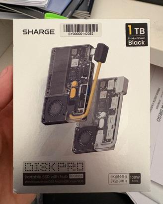 SSD portatile Sharge Disk Pro 1TB con USB-C - 10Gb
