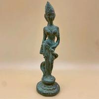 Statua bronzo balinese dea Dewi Danu