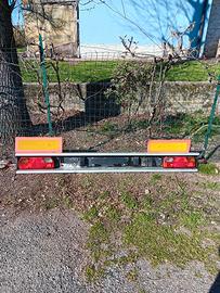 Barra luci in alluminio