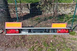 Barra luci in alluminio