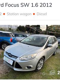 Ford focus 1.6. SW anno 2012