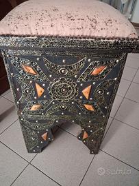 Pouf e tavolino
