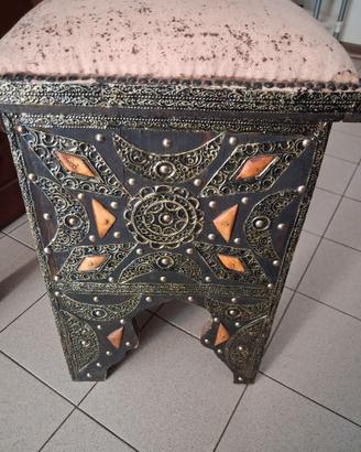 Pouf e tavolino